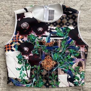 Clover canyon crop top